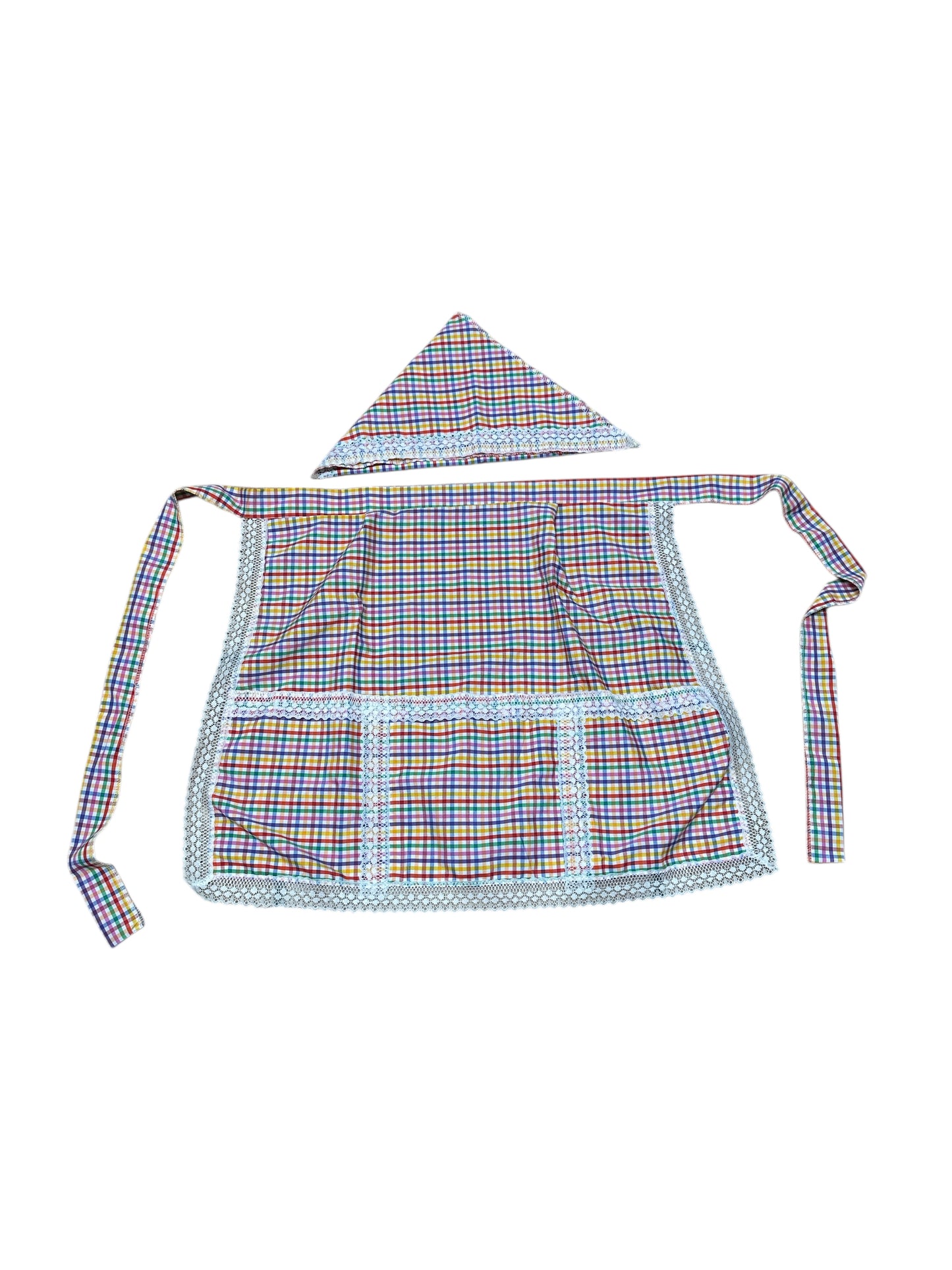 Gingham Apron and Keel