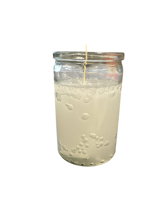 3.5" Glass candle