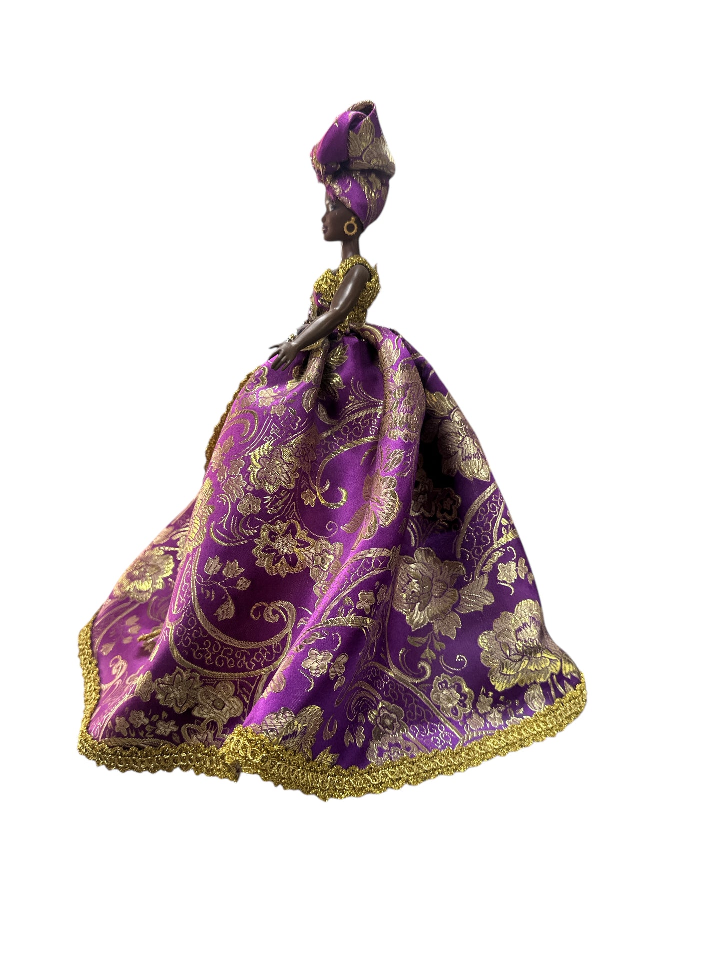 Barbie Size Doll (Purple)