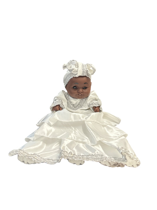 9" Spiritual doll dressed in White color (Ibeyi)