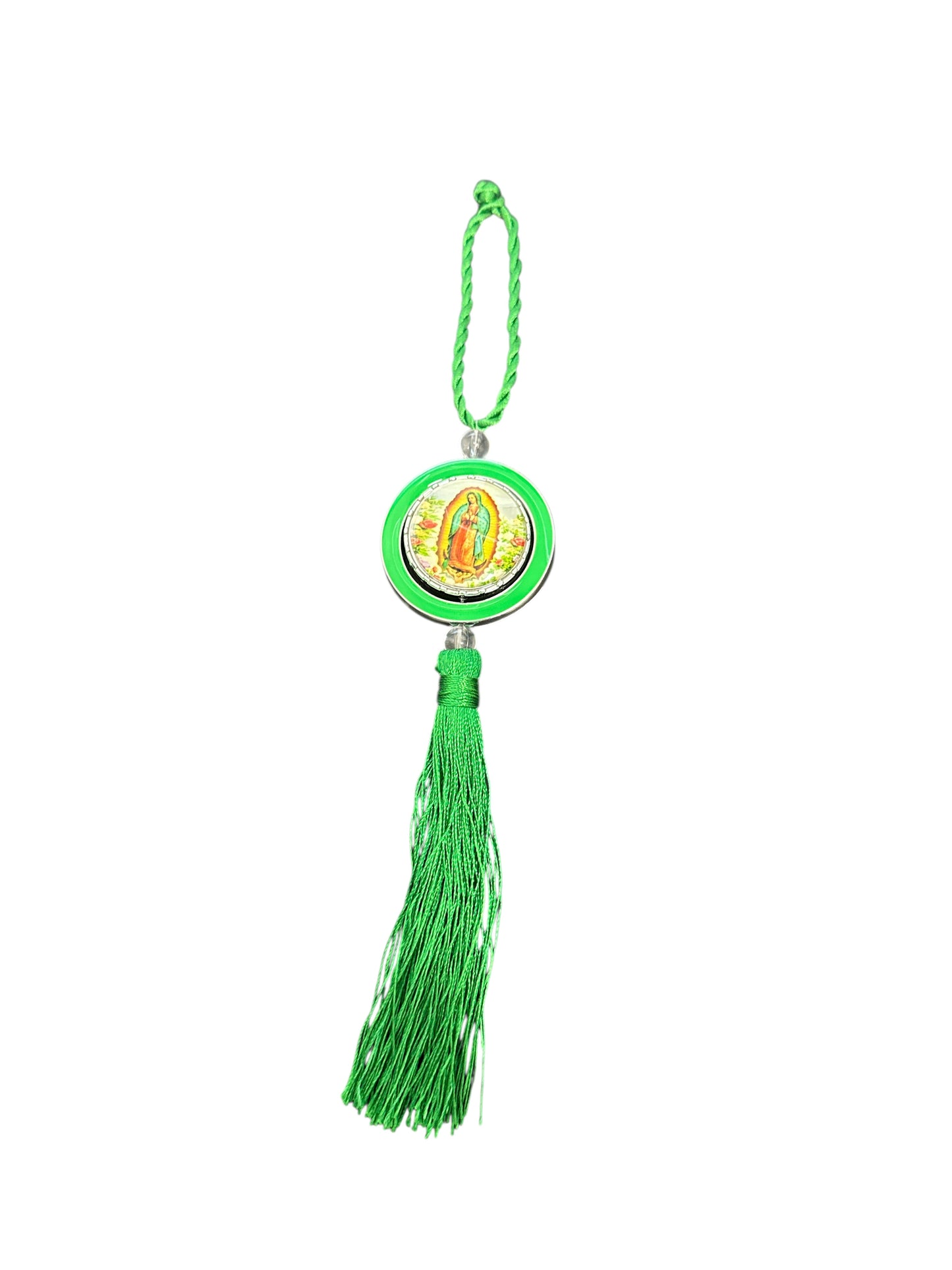 13" Virgin of Guadalupe hanging image