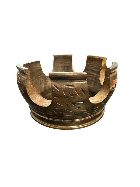 Wood Crown 8"x 4.5"