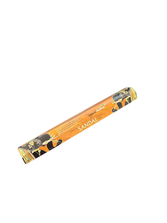 Sandal Wood  incense stick Hand rolled in India (20 stick)