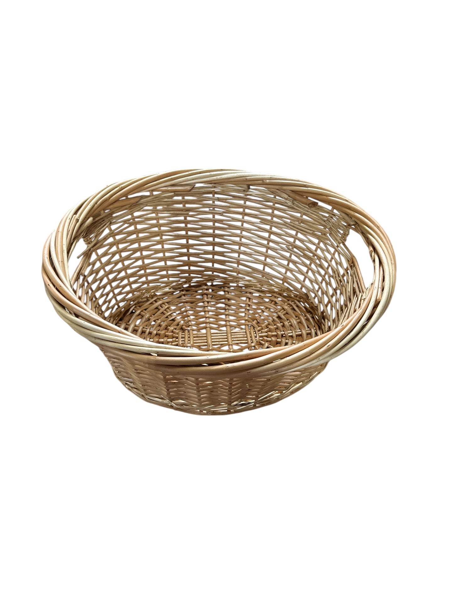 Wicker basket (Cesta) 18”H x 8.5”W