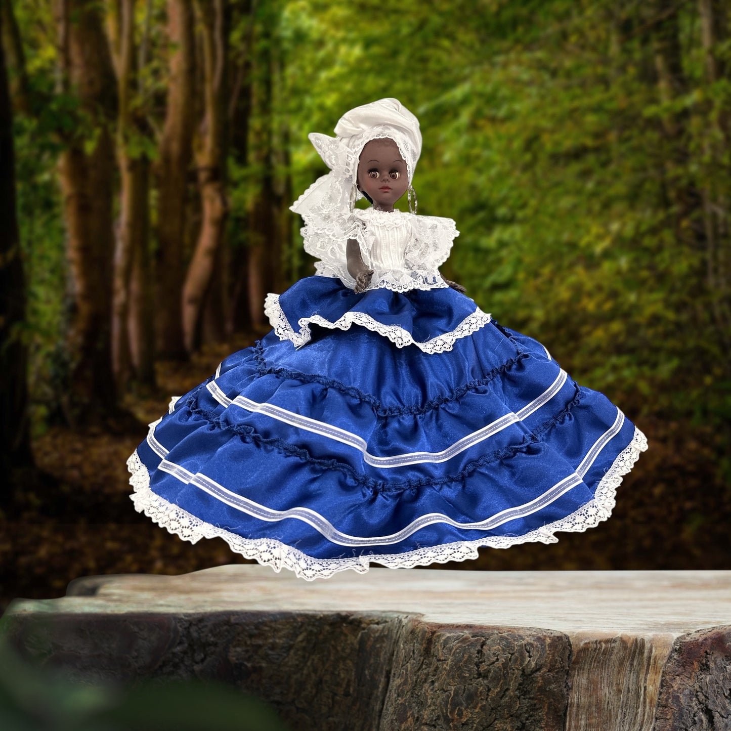 Yemaya/ Francisca religious spiritual doll 13"