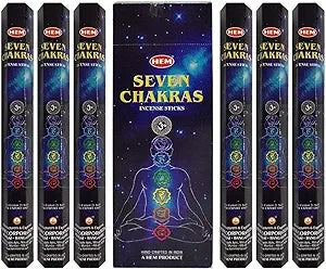 Incense 7 Chakras 120 Sticks/ Incienso 7 Chakras