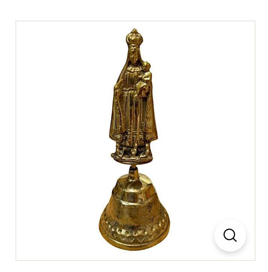 Campana de bronze caridad del cobre 6.4”