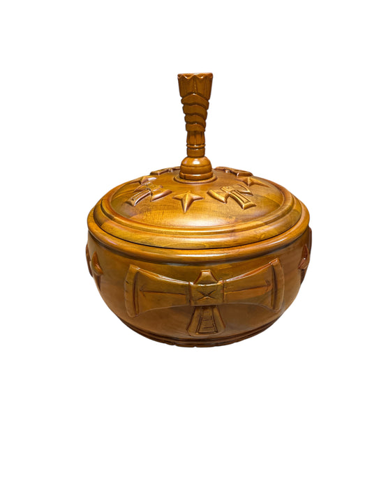Bowl (Batea)  Oak color 15"W x  16" H