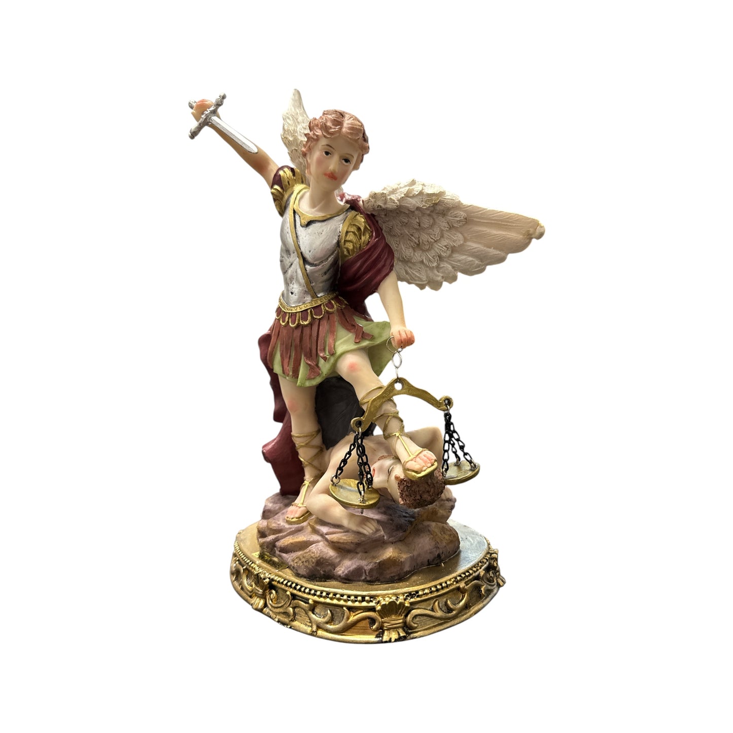 Saint Michael the Archangel statue 11"