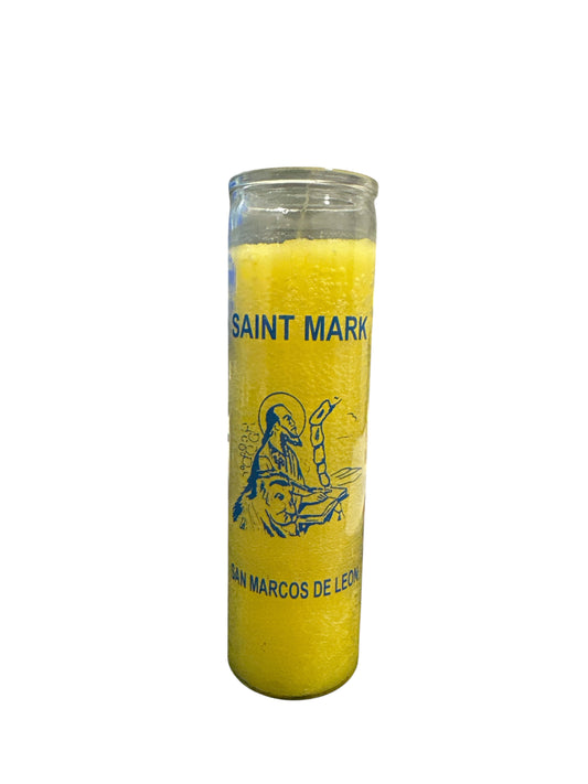 8" Saint Mark candle