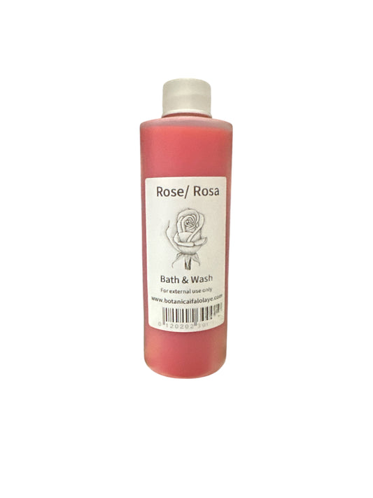 Rose Bath & Cleansing 8 oz