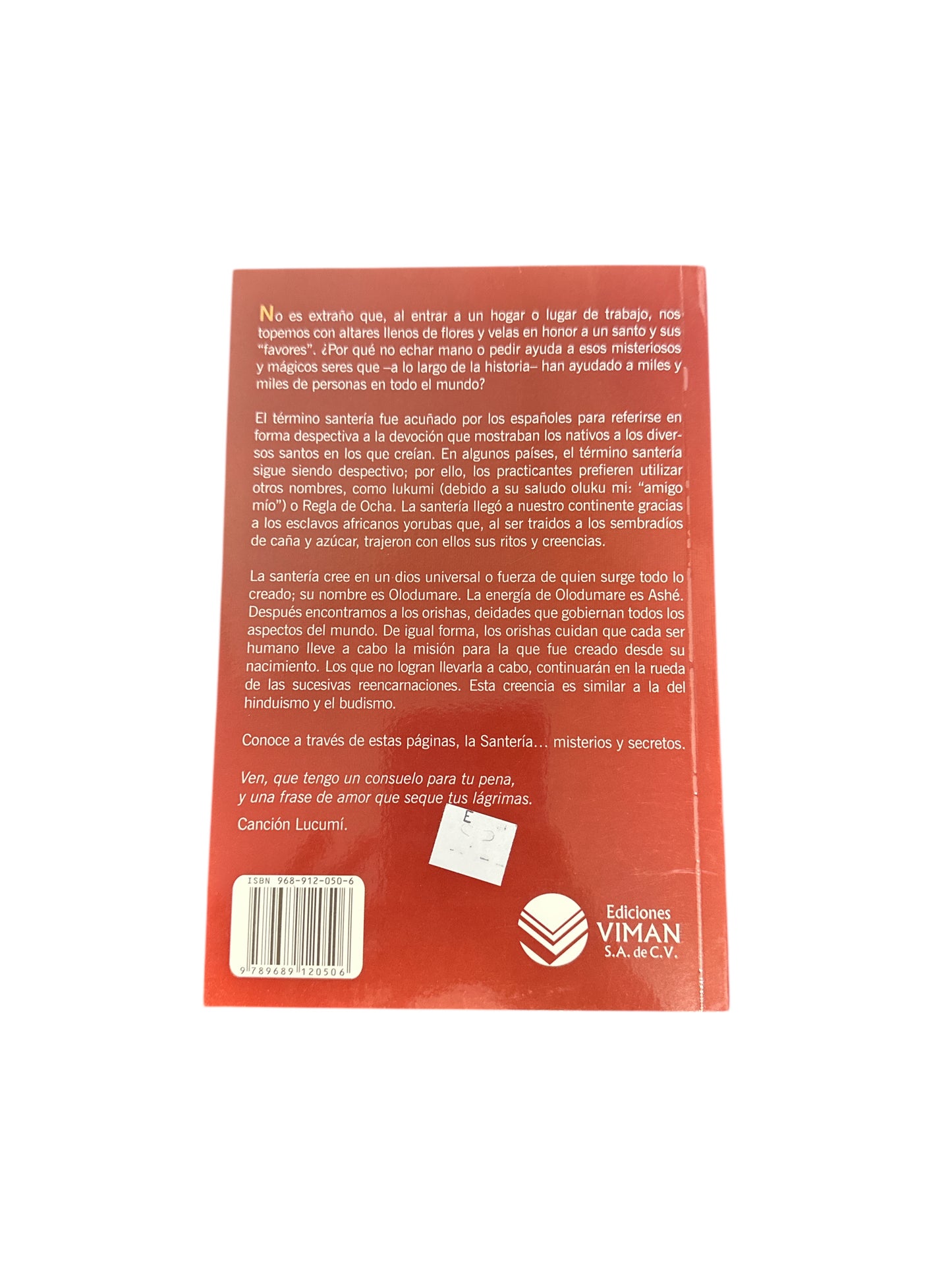 Santeria Mysteries and Secrets Book