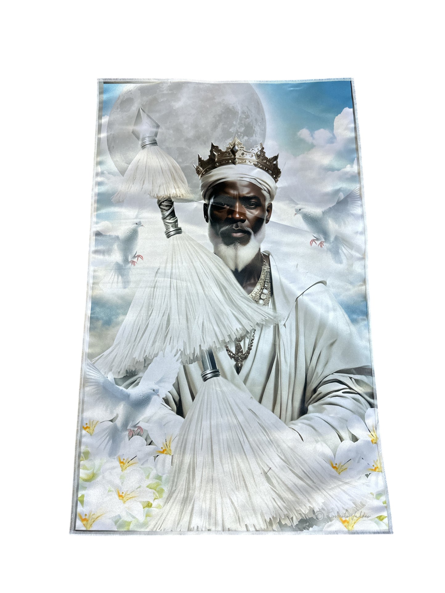 Tapestry Obatala 21"x 36"
