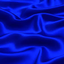 Royal Blue Satin Fabric/ Tela Satin Azul Royal