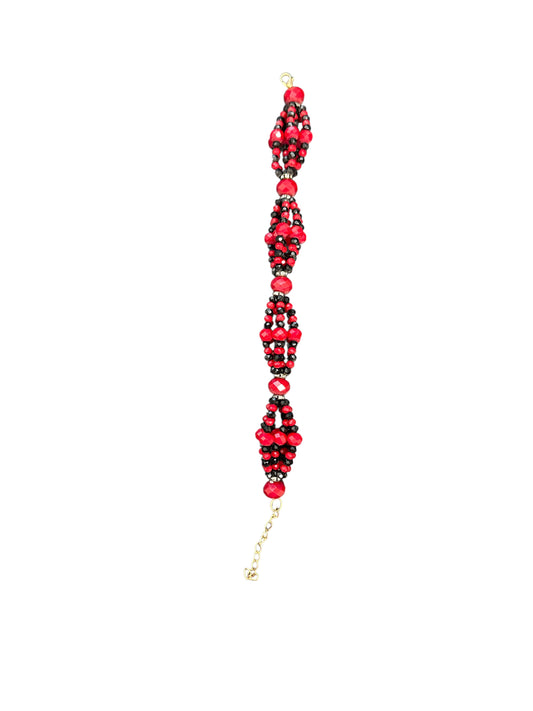 Elegua Bracelet mazo  6 threads (ide)