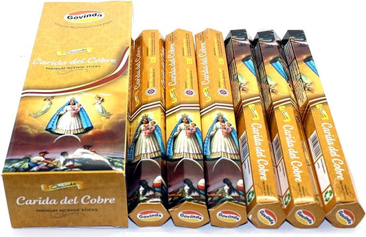 Our Lady of Charity Incense Box of 6/ Incienso Caridad del Cobre Caja de 6