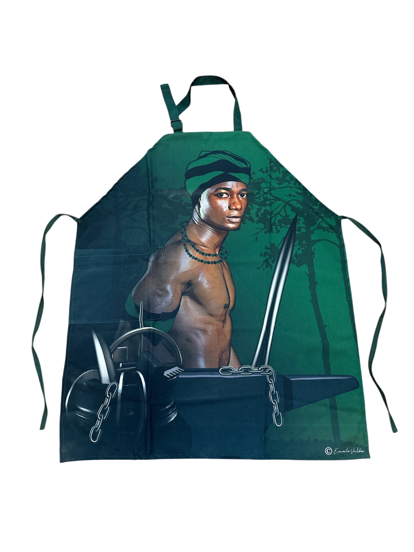 Long Apron with Orisha image