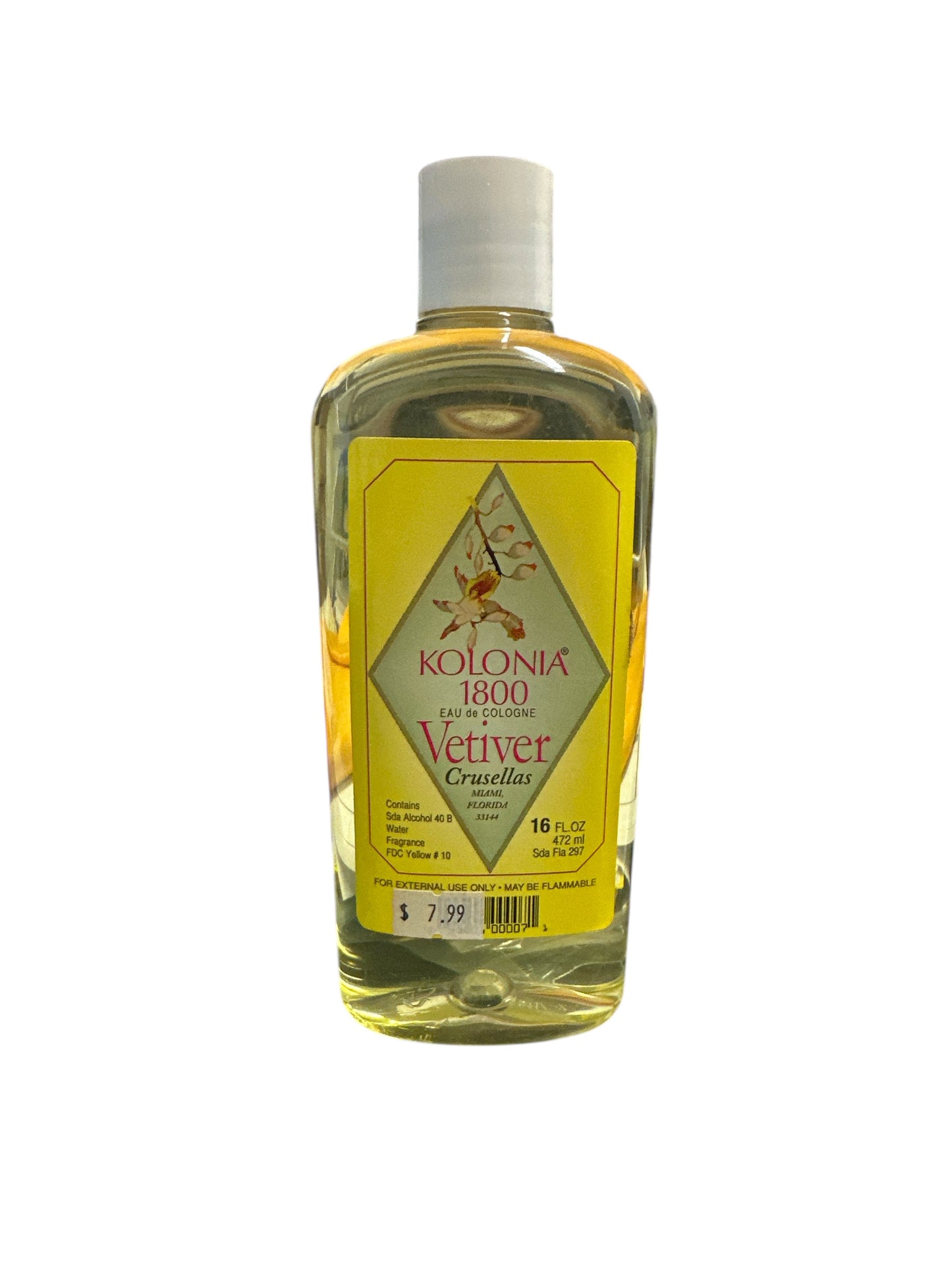 Vetiver Cologne 16 oz