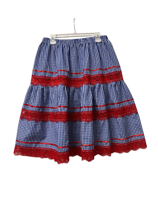 Gingham skirt Yemaya Okute