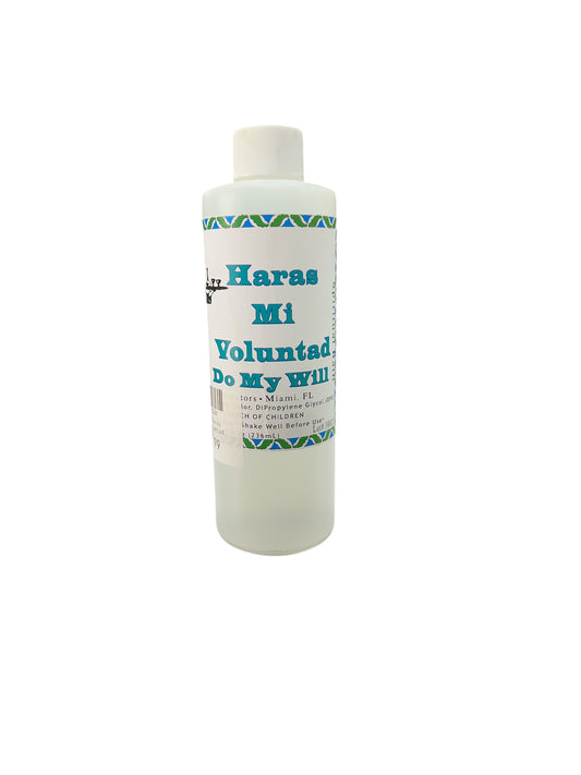 Agua Esotérica Harás mi voluntad 8 oz