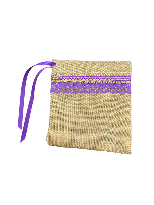 Snail sack bag for Saint Lazarus 5"x 6"