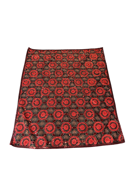 Decorated double Elegua cloth 49"x 42"