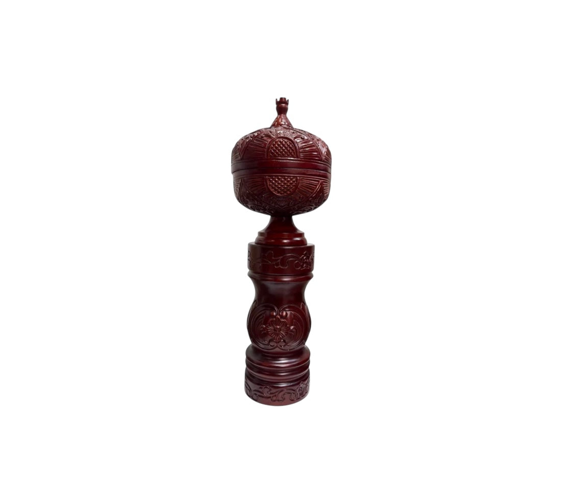 Wooden Shango Bowl 20”H x 13”W