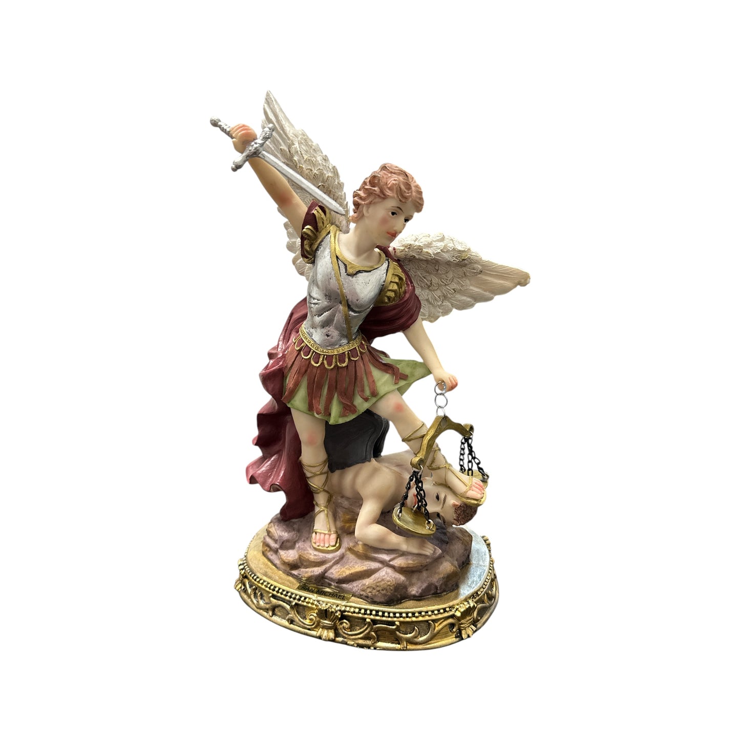 Saint Michael the Archangel statue 11"