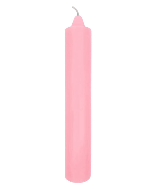Pink Jumbo candle 9”x 1.5”