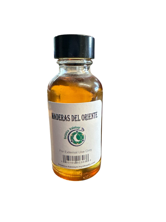 Aceite Esotérico Maderas del Oriente 1 oz