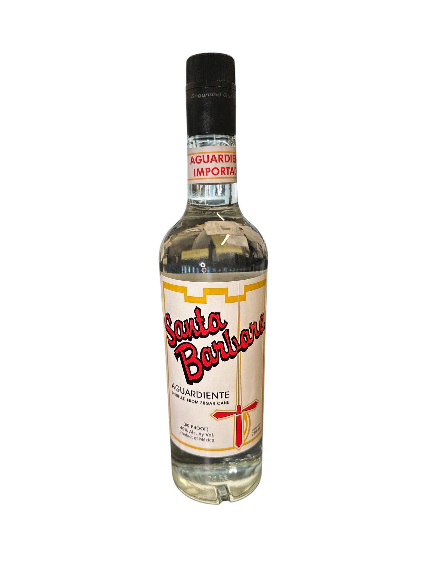 Saint Barbara Aguardiente from sugar cane 750 ml