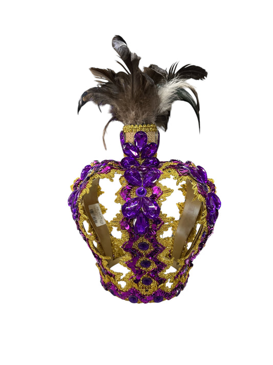 Saint Lazarus Metal Crown