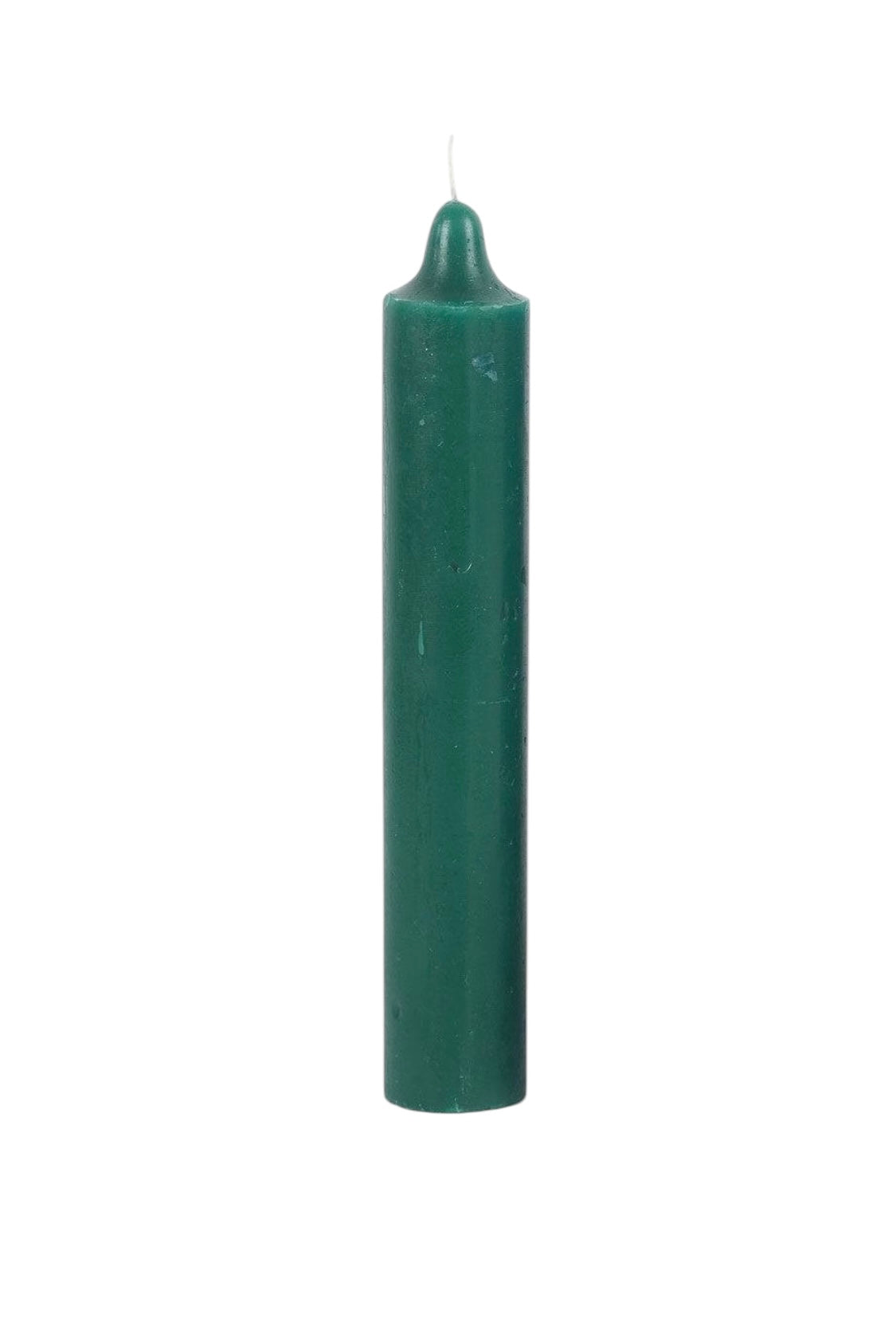 Green Jumbo candle 9”x 1.5”