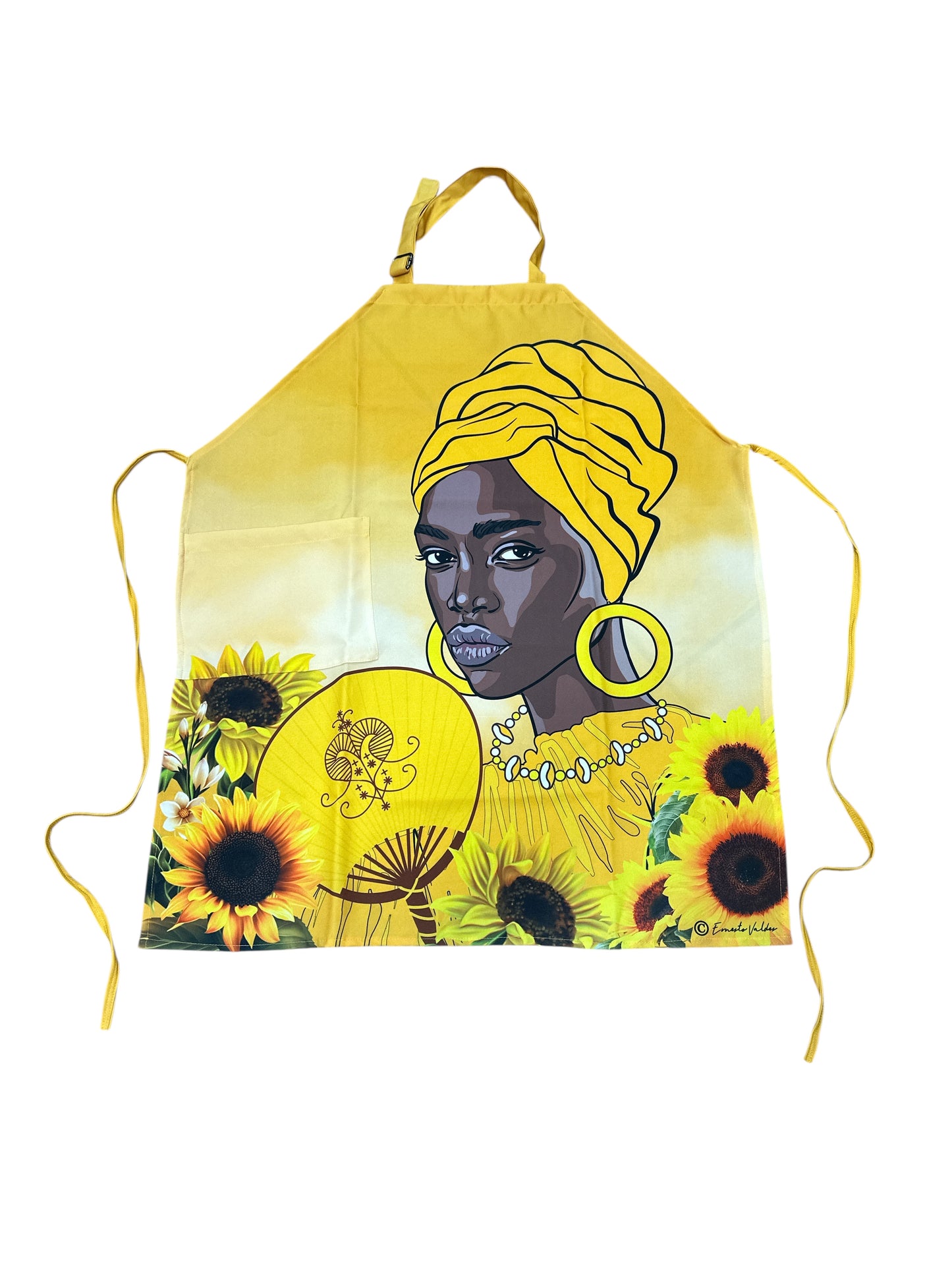 Long Apron with Orisha image