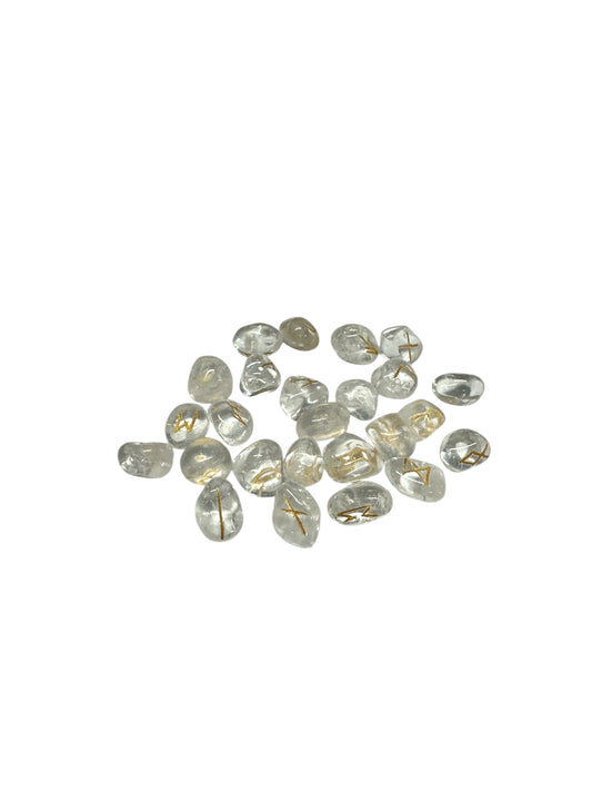 White Quartz Rune Set