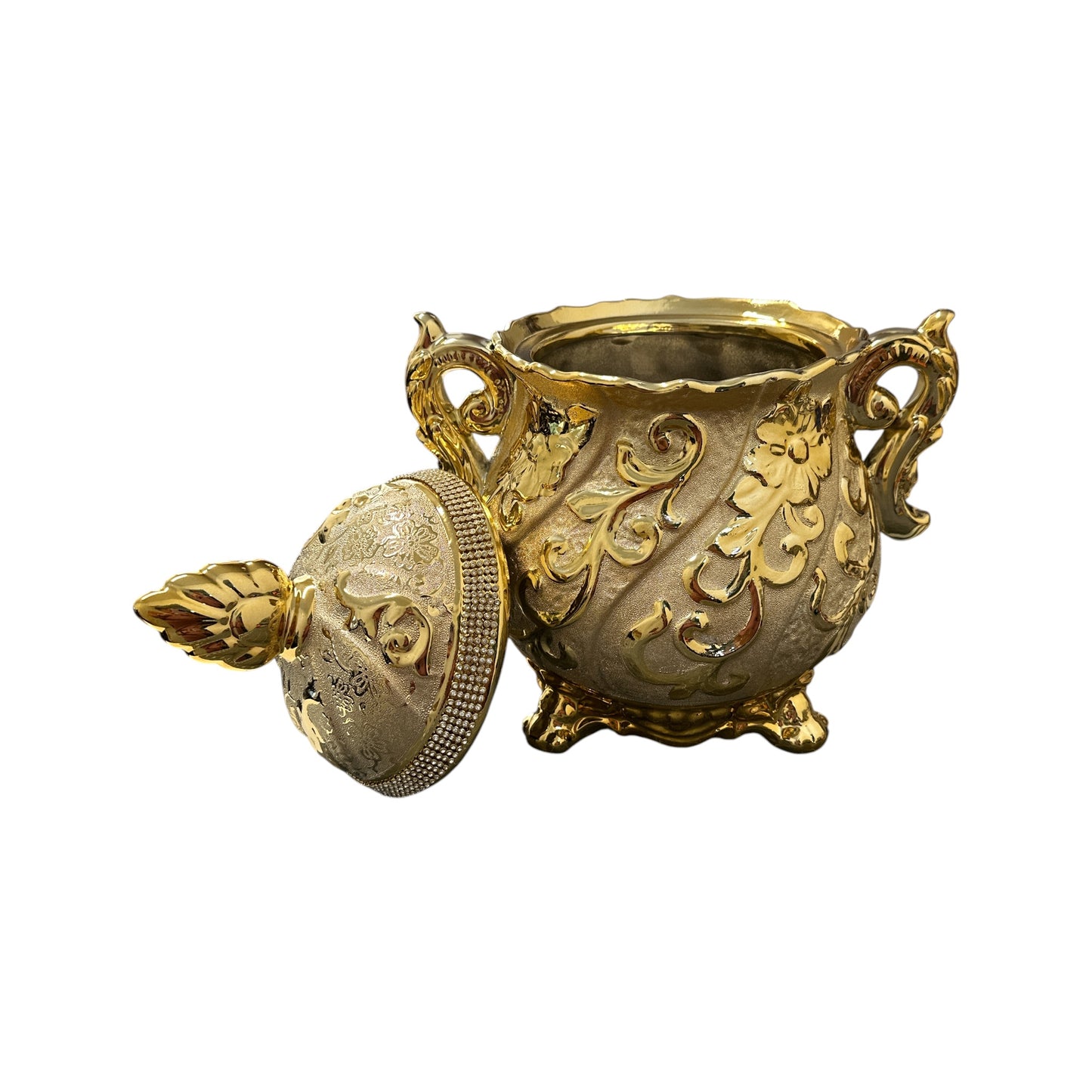 Ochun Gold Tureen 13"H x 11"W