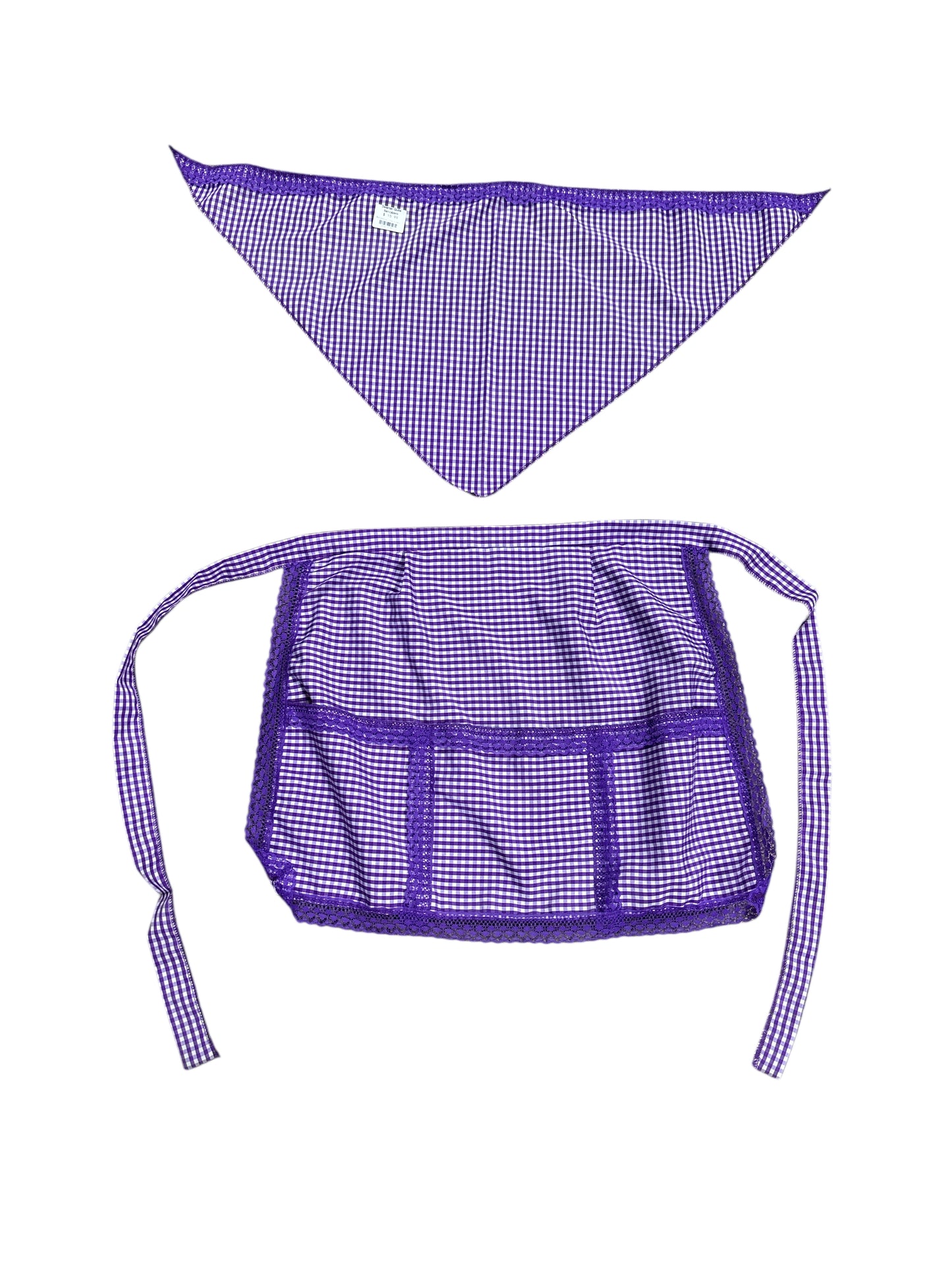 Gingham Apron and Keel