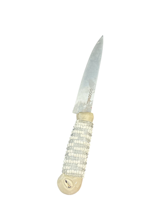 Obatala Beaded knife 10"