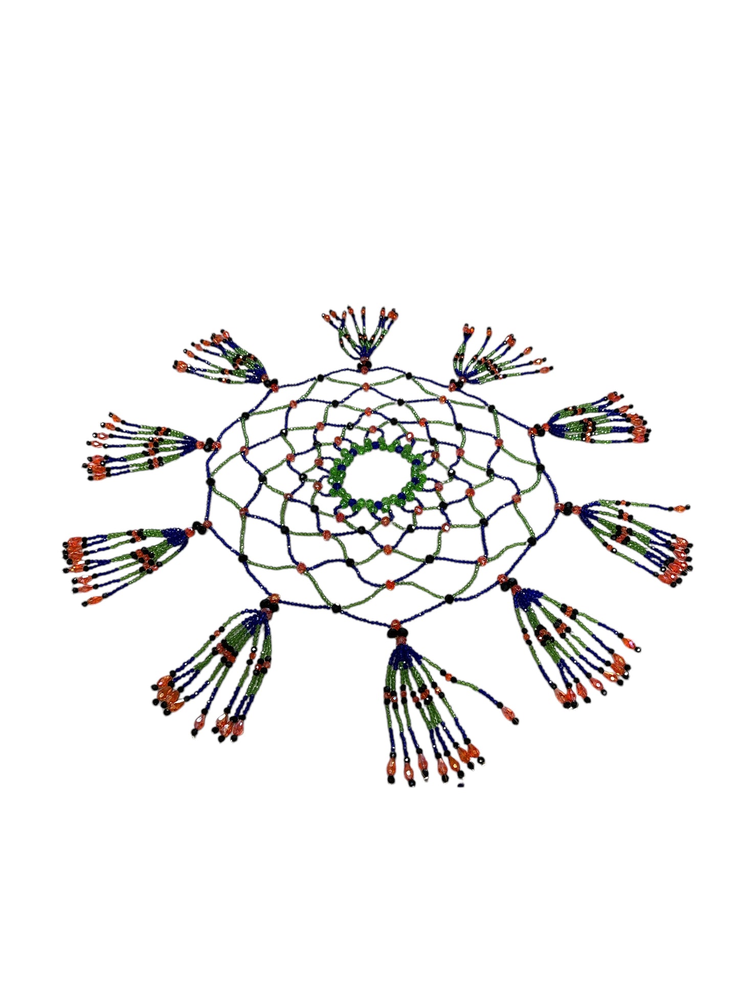 Inle swarovski crystals net