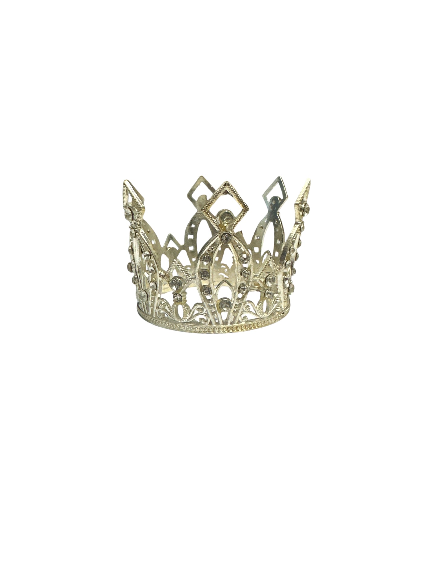 Small Silver Crown 2"H x 3"W