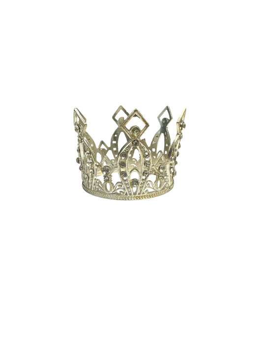 Small Silver Crown 2"H x 3"W