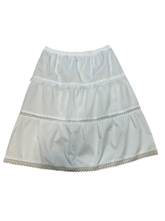 Cotton White Skirt medium size