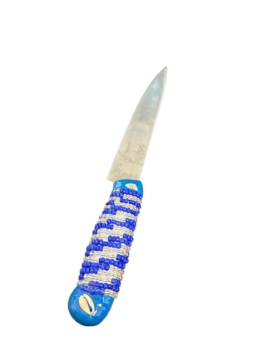 Yemaya Beaded knife 12”