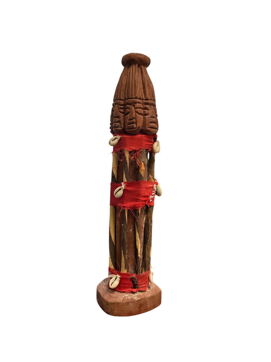 Isan Egungun brought from Africa Nigeria 15"H