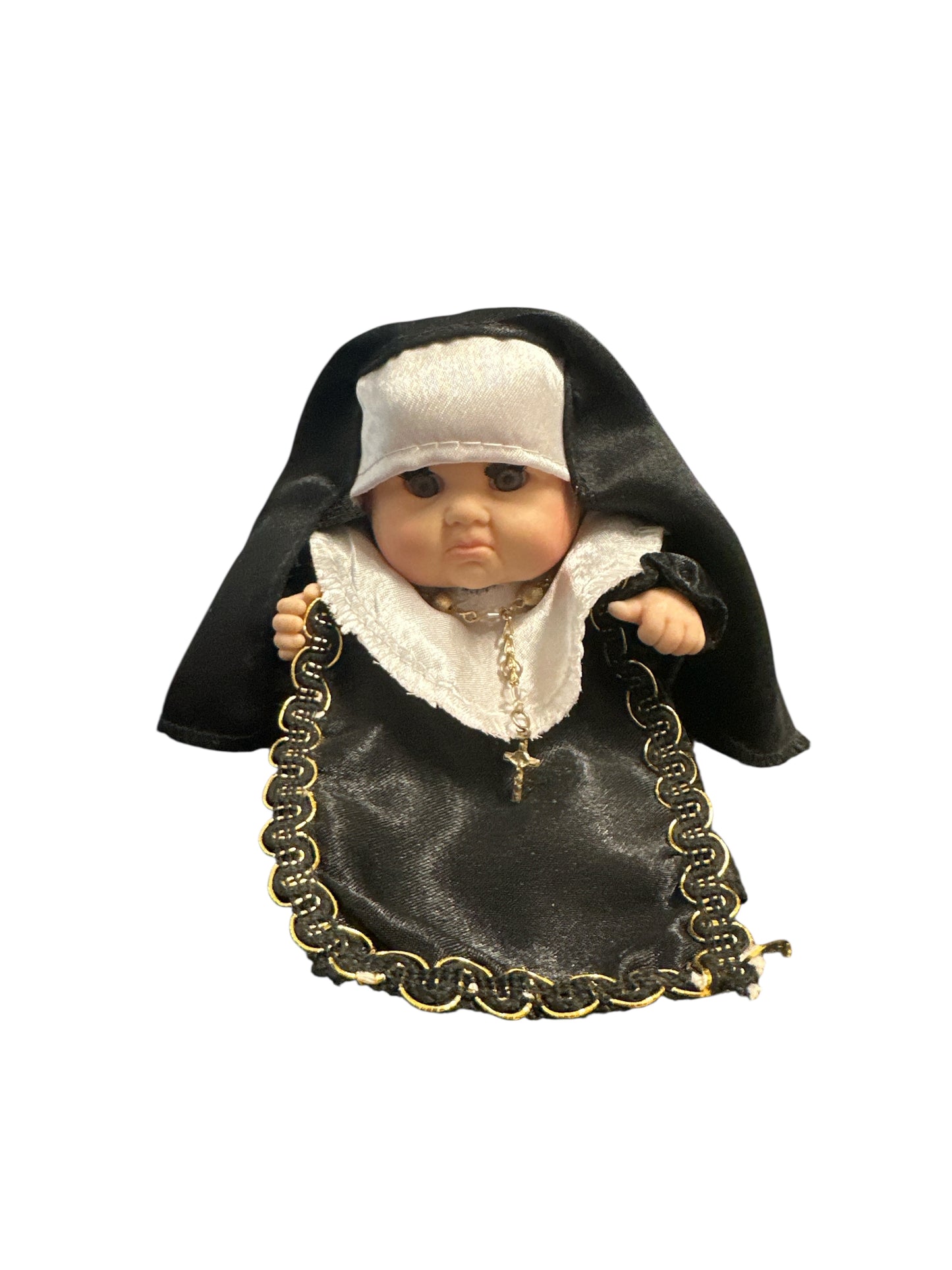 6" Spiritual doll dressed as a Nun (Ancestor)