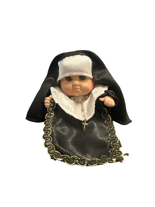 6" Spiritual doll dressed as a Nun (Ancestor)