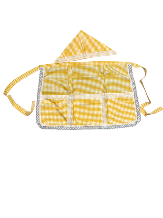 Gingham Apron and Keel