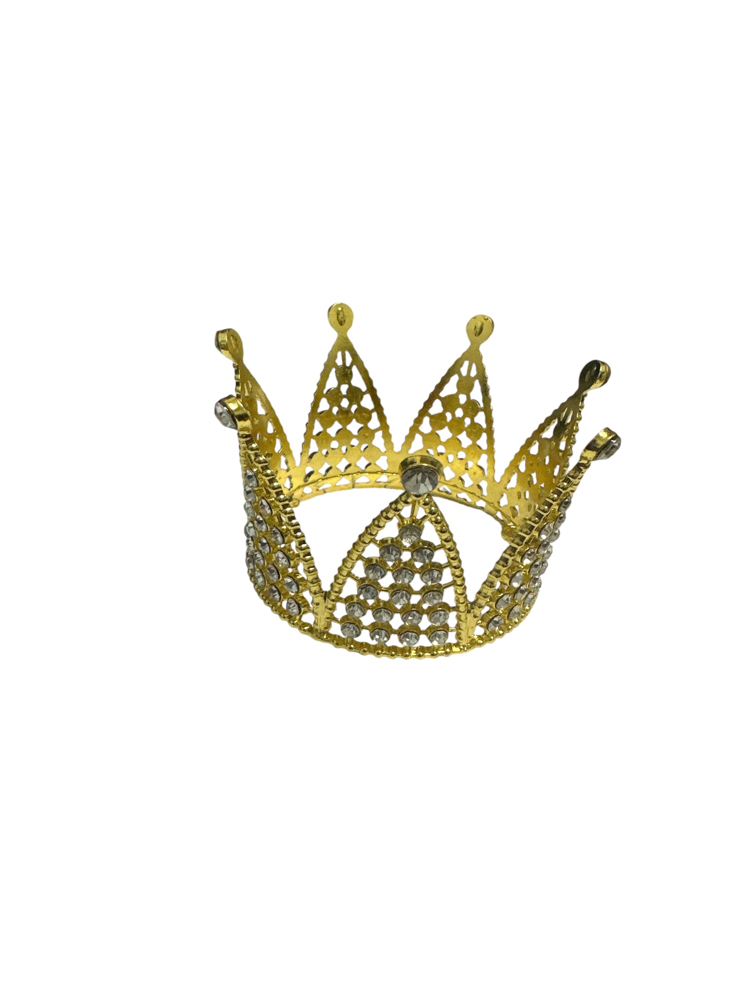 Small Gold crown 2"H x 3"W
