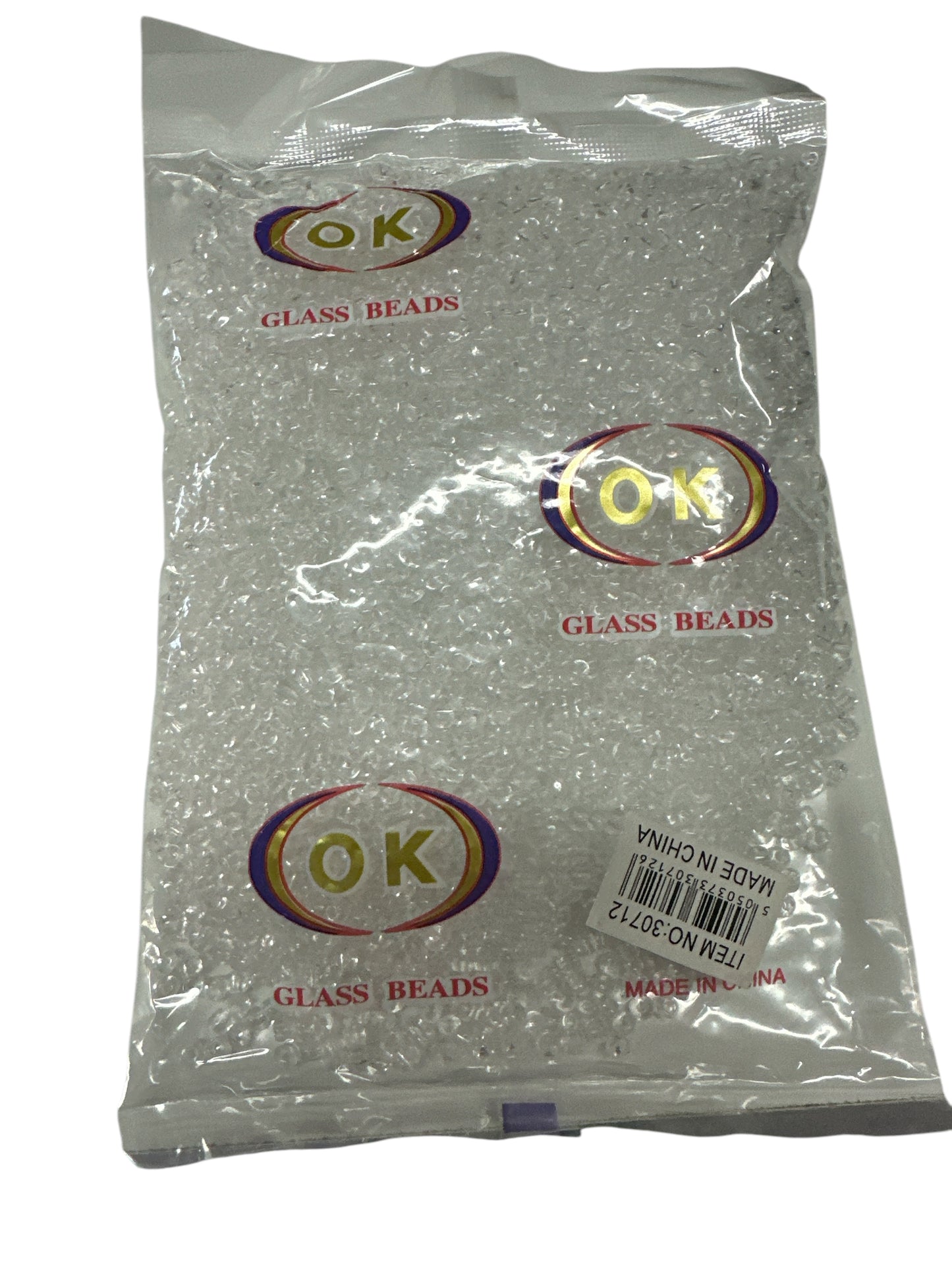 Clear Beads  1 lb
