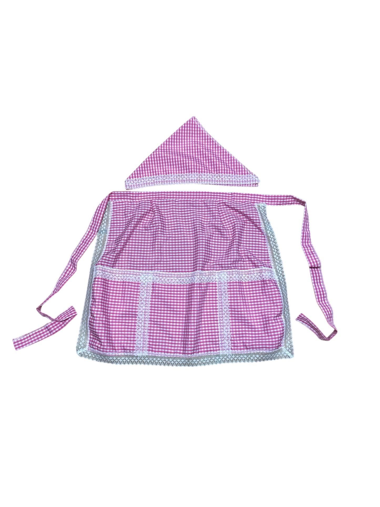 Gingham Apron and Keel